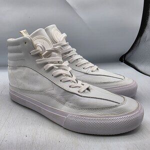 Alexander McQueen Adults 8.5 White Swallow Vulc High Top Sneakers Shoes Casual